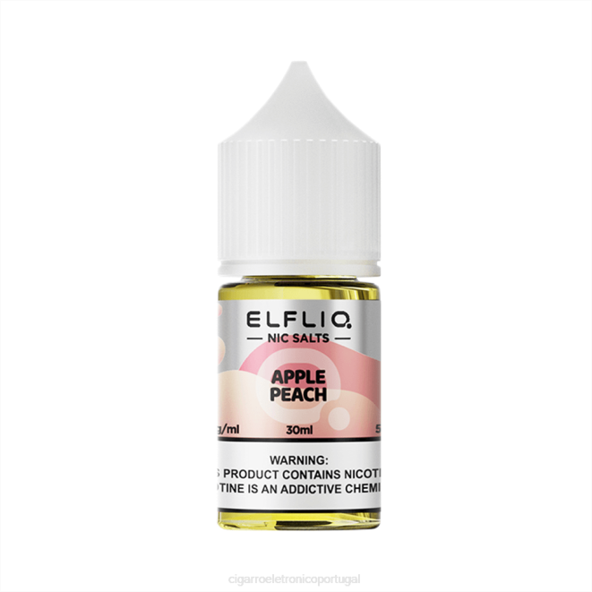 Apple Peach ELFBAR ELFLIQ Nic Salt 30ml 0X0V7