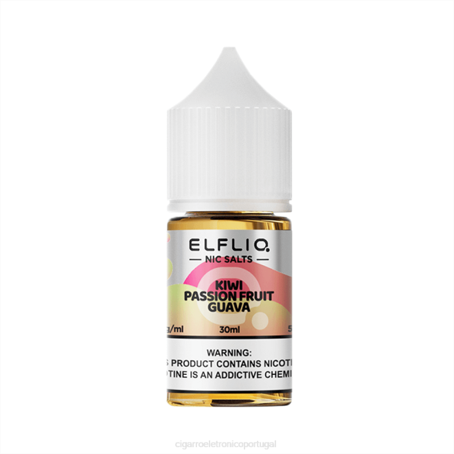 Guava de maracujá Kiwi ELFBAR ELFLIQ Nic Salt 30ml 0X0V20